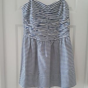 Ralph Lauren Striped Spaghetti Strap Cruise Dress 